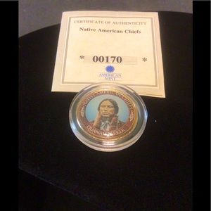 Uncirculated Brilliant $1 American Chief Coin